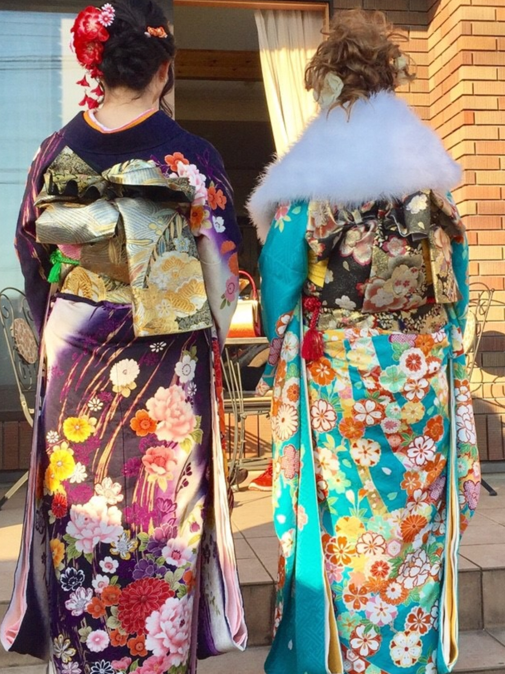着付け例